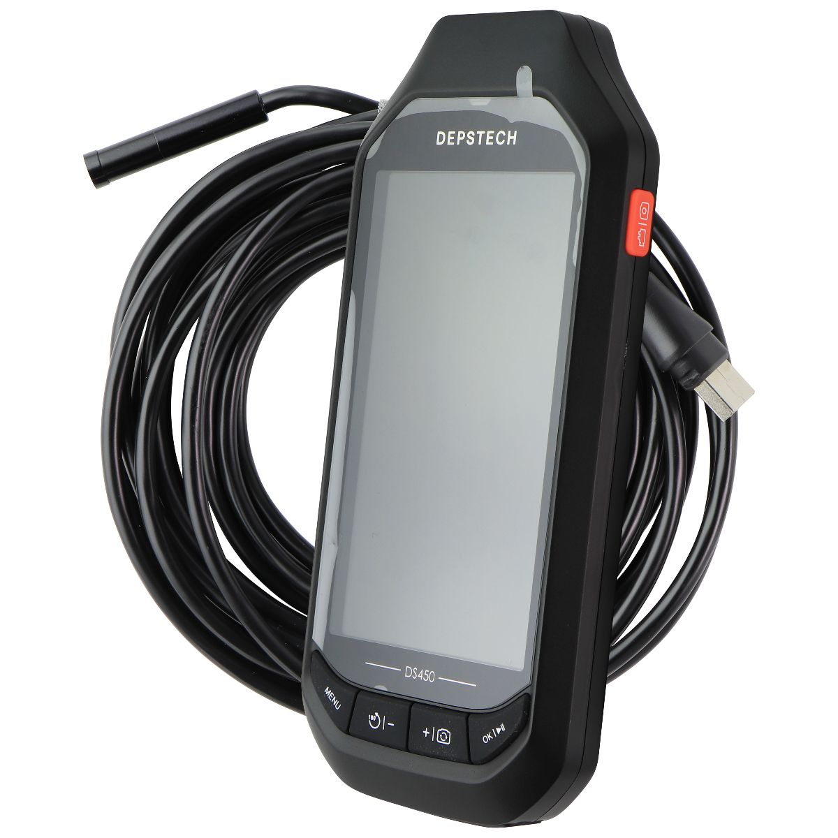 DEPSTECH Dual Lens Video Endoscope with 4.5-in IPS Screen and 3500mAh Battery Other Sporting Goods DEPSTECH    - Simple Cell Bulk Wholesale Pricing - USA Seller