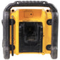 DEWALT 20V MAX Compact Corded / Cordless Worksite Radio - Yellow (DCR018) Cell Phone - Audio Docks & Speakers Dewalt    - Simple Cell Bulk Wholesale Pricing - USA Seller