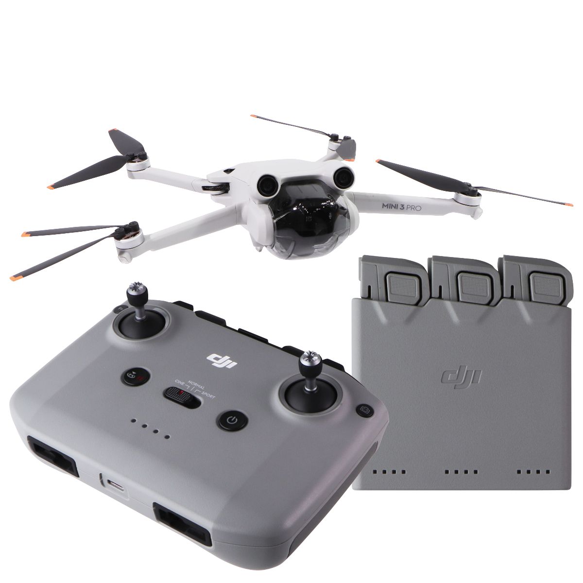 DJI Mini 3 Pro Drone Bundle with 3 Batteries and 128GB microSD Card Cameras & Photo - Camera Drones DJI    - Simple Cell Bulk Wholesale Pricing - USA Seller
