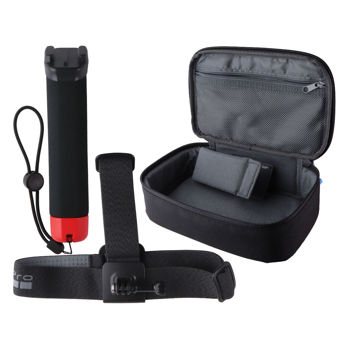 GoPro - Adventure Kit - with Floating Hand Grip and Head Strap 2.0 Digital Camera - Accessory Bundles GoPro    - Simple Cell Bulk Wholesale Pricing - USA Seller
