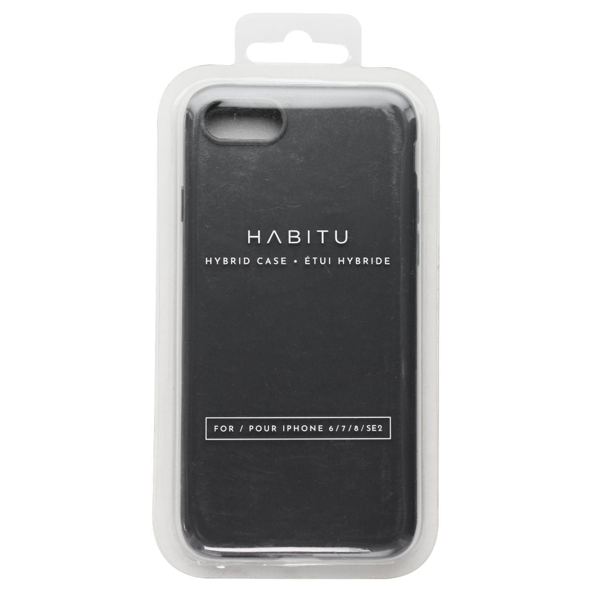 HABITU Hybrid Case for Apple iPhone SE (2nd Gen) / 8 / 7 / 6s - Gray Cell Phone - Cases, Covers & Skins Habitu    - Simple Cell Bulk Wholesale Pricing - USA Seller