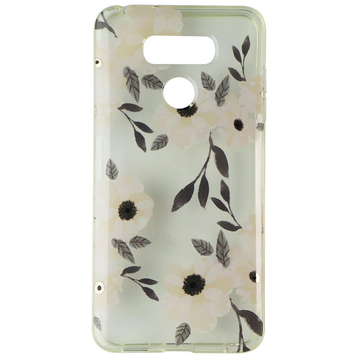 Incipio Design Classic Series Flexible Case for LG G6 - Pink Flowers/Clear Cell Phone - Cases, Covers & Skins Incipio    - Simple Cell Bulk Wholesale Pricing - USA Seller