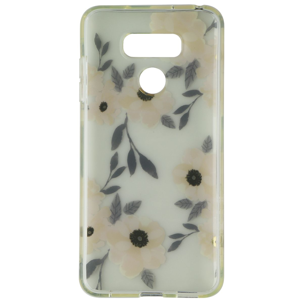 Incipio Design Classic Series Flexible Case for LG G6 - Pink Flowers/Clear Cell Phone - Cases, Covers & Skins Incipio    - Simple Cell Bulk Wholesale Pricing - USA Seller