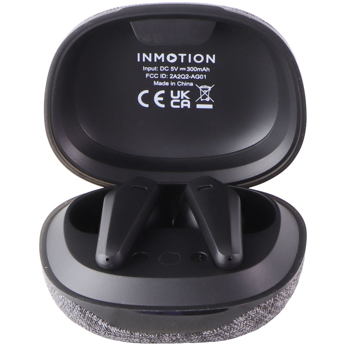 InMotion Wireless Bluetooth ANC In-Ear Headphones with Charge Case - Black Portable Audio - Headphones InMotion    - Simple Cell Bulk Wholesale Pricing - USA Seller