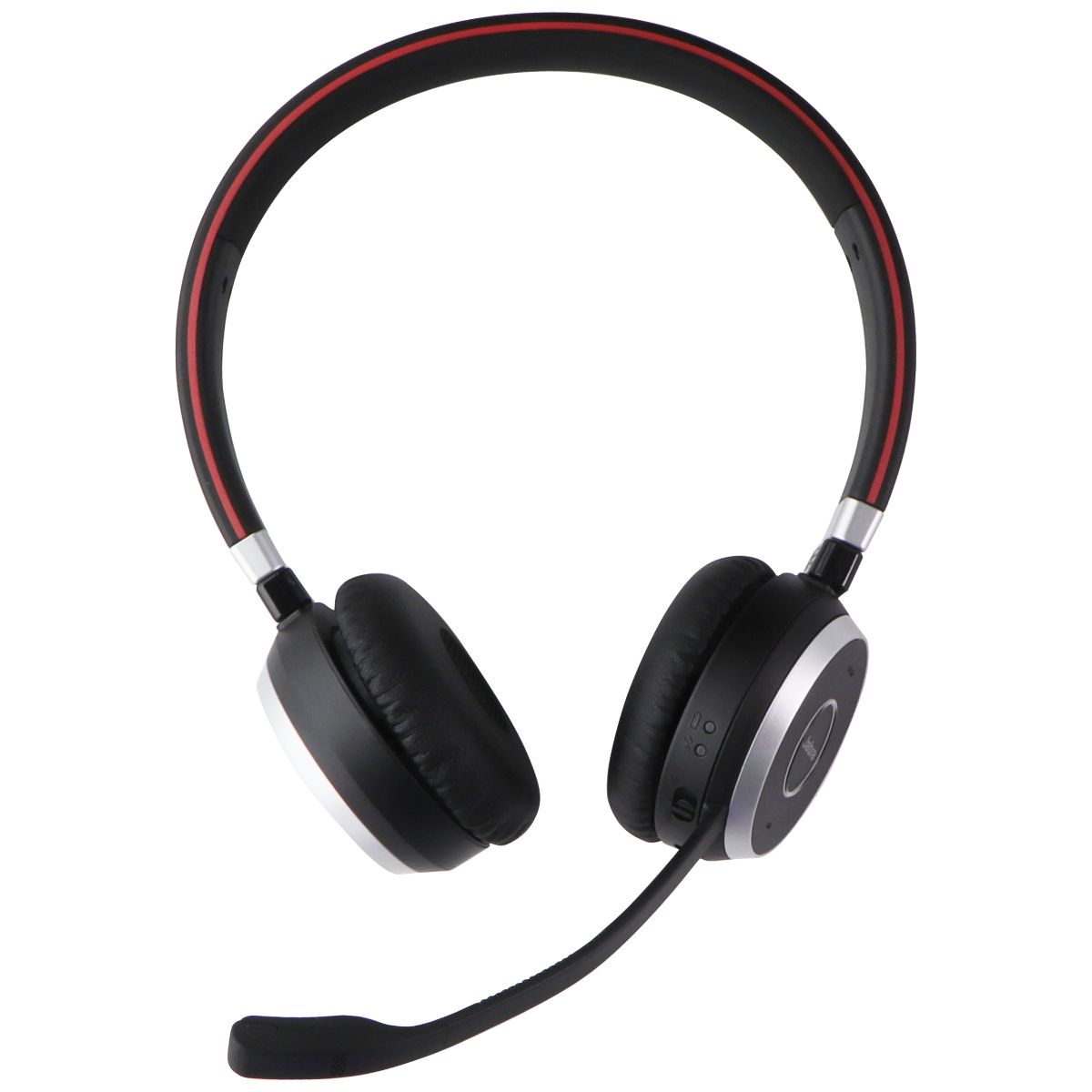 Jabra Evolve 65 SE Link380a MS Stereo Noise-Cancelling Bluetooth Headset - Black Computer Accessories - Headsets Jabra    - Simple Cell Bulk Wholesale Pricing - USA Seller