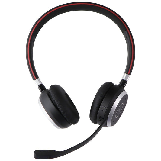 Jabra Evolve 65 SE Link380a MS Stereo Noise-Cancelling Bluetooth Headset - Black Computer Accessories - Headsets Jabra    - Simple Cell Bulk Wholesale Pricing - USA Seller