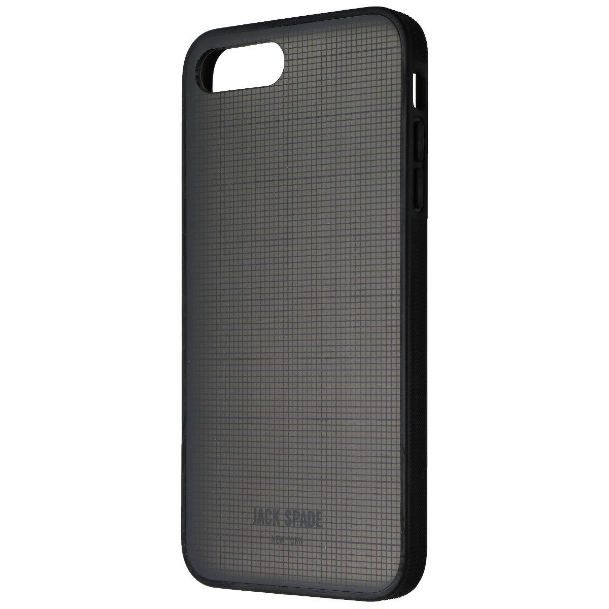 Jack Spade Printed Clear Case for iPhone 8 Plus / 7 Plus - Graphic Check Gray Cell Phone - Cases, Covers & Skins Jack Spade    - Simple Cell Bulk Wholesale Pricing - USA Seller