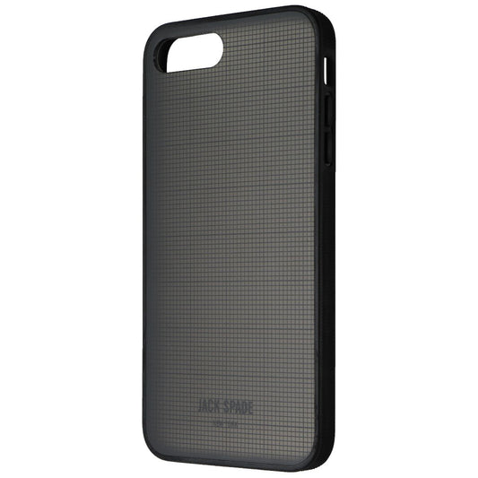 Jack Spade Printed Clear Case for iPhone 8 Plus / 7 Plus - Graphic Check Gray Cell Phone - Cases, Covers & Skins Jack Spade    - Simple Cell Bulk Wholesale Pricing - USA Seller