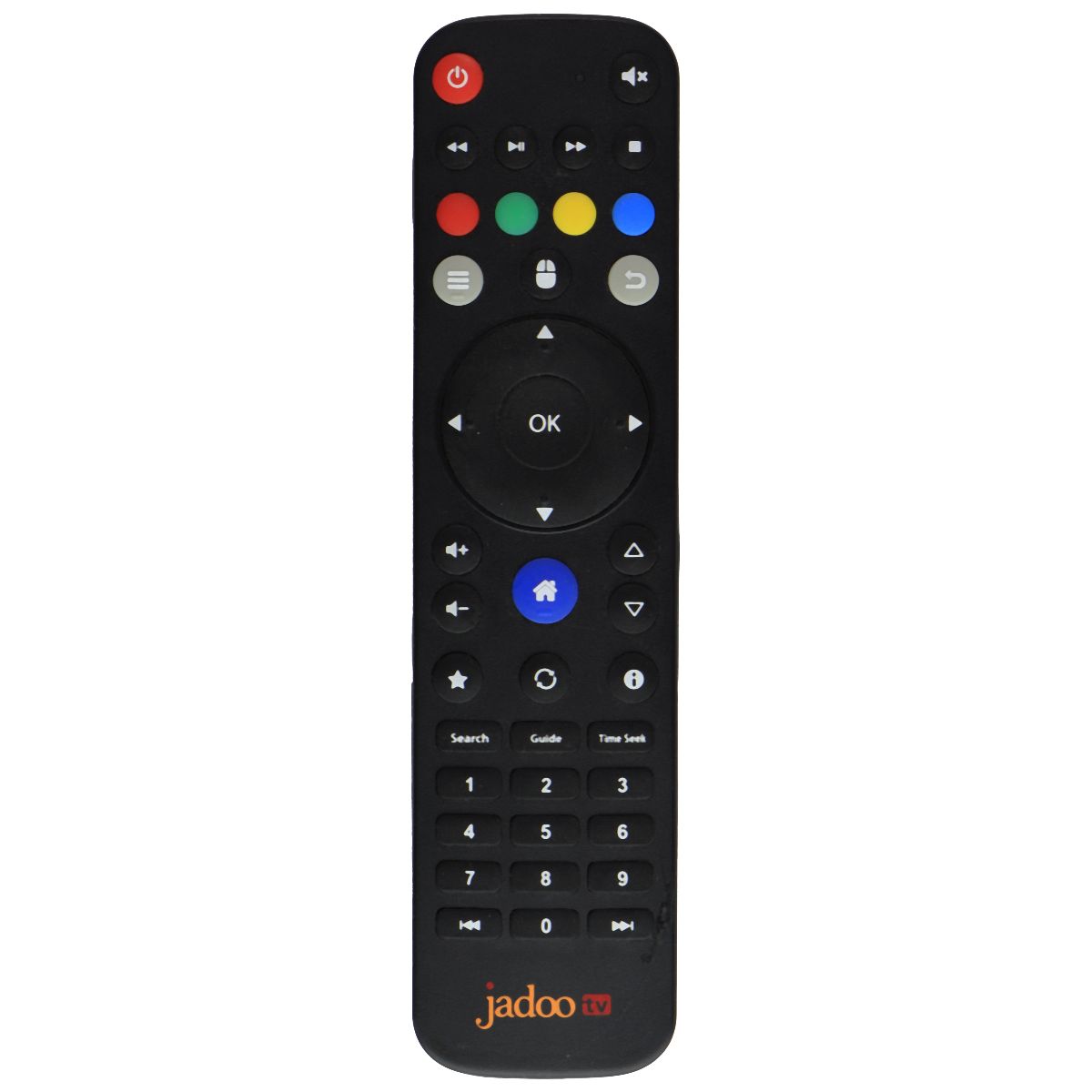 Jadoo TV Original Remote Control for Jadoo 5 / Jadoo 5s / 4 - Black TV, Video & Audio Accessories - Remote Controls JadooTV    - Simple Cell Bulk Wholesale Pricing - USA Seller