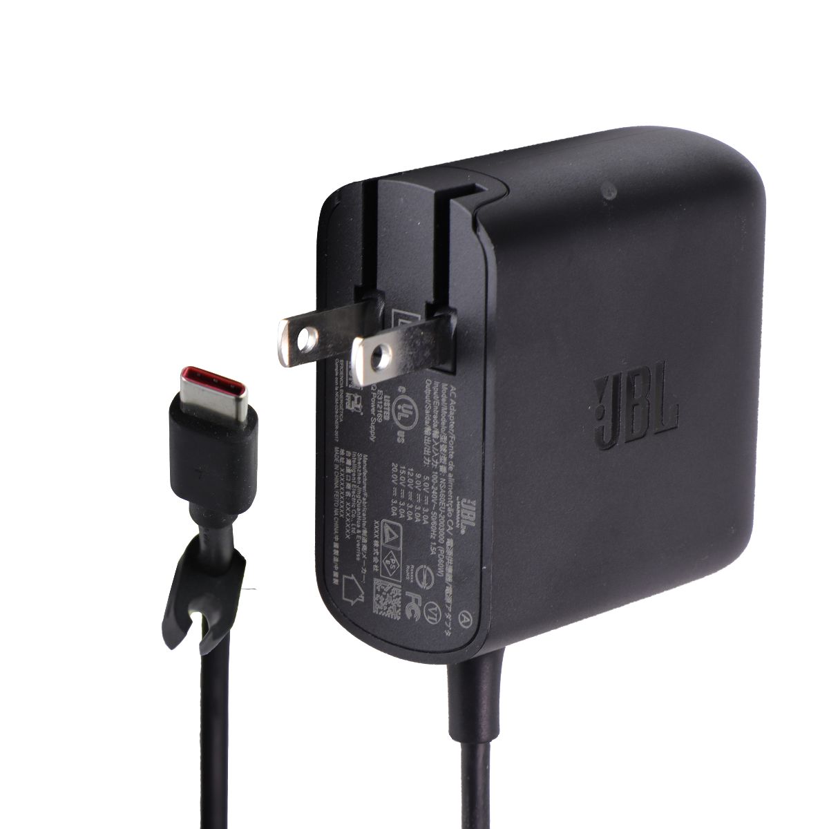 JBL AC Adapter (3A) Wall Charger/Power Supply - Black (NSA60EU-2003000) Computer Accessories - Laptop Power Adapters/Chargers JBL    - Simple Cell Bulk Wholesale Pricing - USA Seller