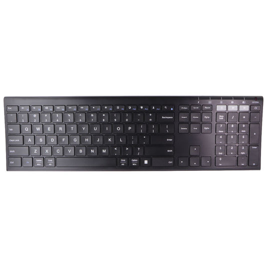 Jelly Comb Full Size Windows/Mac Wireless Keyboard - Black (Bluetooth Only) Keyboards/Mice - Keyboards & Keypads Jelly Comb    - Simple Cell Bulk Wholesale Pricing - USA Seller
