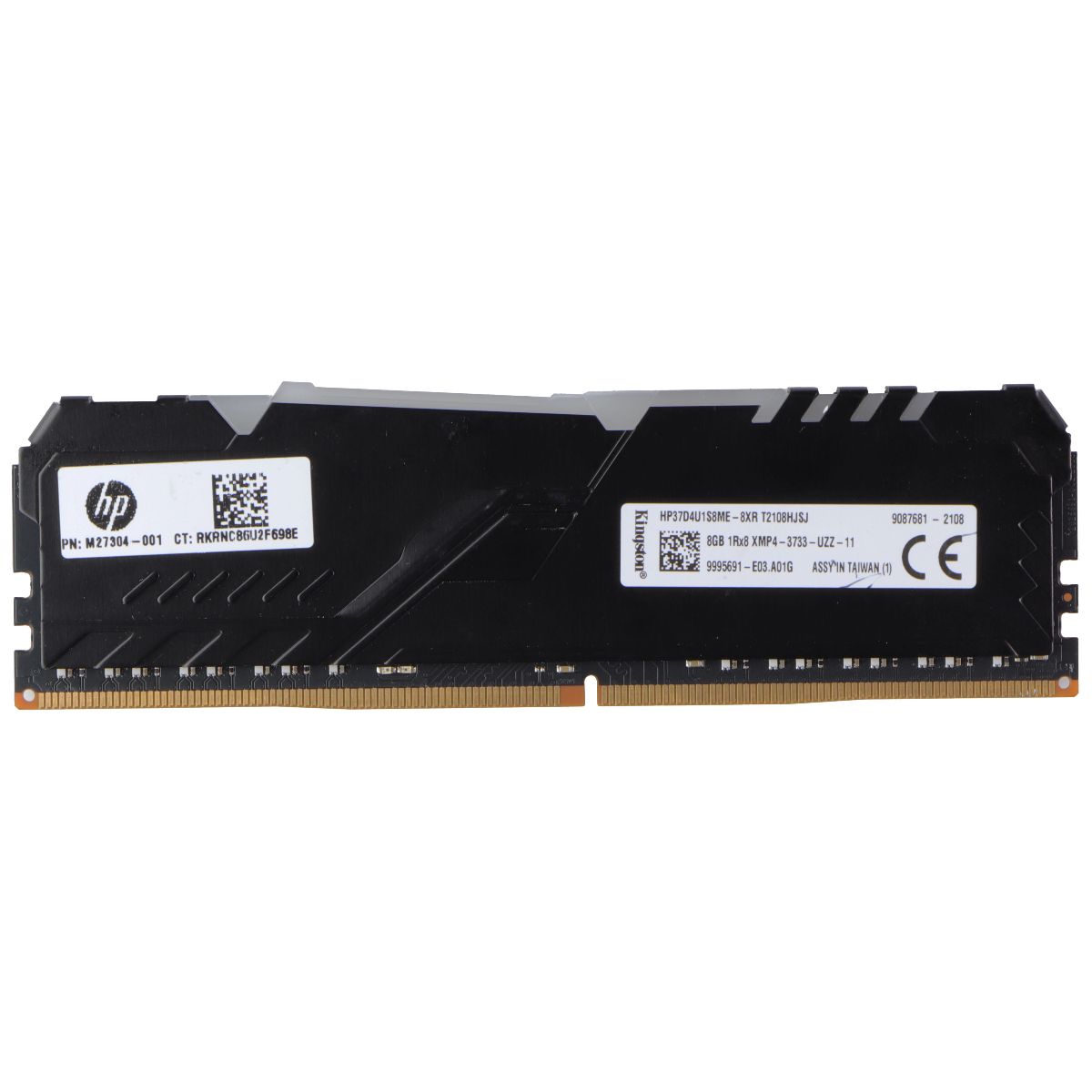 Kingston HyperX Fury (8GB) 1Rx8 (PC4-29800) Laptop RAM Memory HP37D4U1S8M3-8XR Computer Parts - Memory (RAM) Kingston    - Simple Cell Bulk Wholesale Pricing - USA Seller