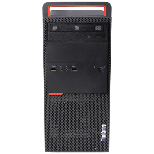 Lenovo ThinkCentre M900 Tower Desktop (i5-6500 / 256GB SSD / 8GB) Black/Red PC Desktops & All-In-Ones Lenovo    - Simple Cell Bulk Wholesale Pricing - USA Seller