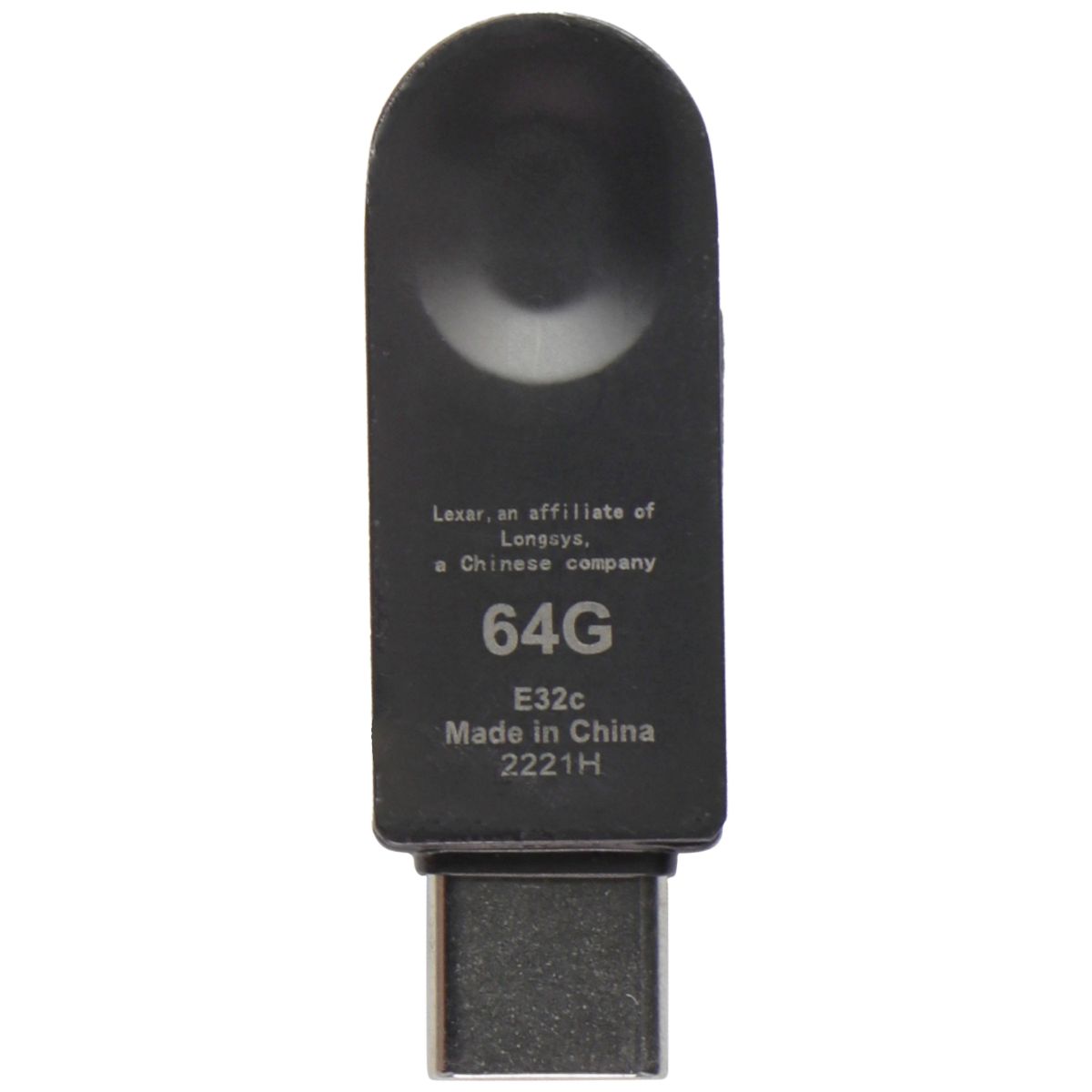 Lexar E32C 64GB Type-C USB Flash Drive USB 3.0 - Gray Digital Storage - USB Flash Drives Lexar    - Simple Cell Bulk Wholesale Pricing - USA Seller