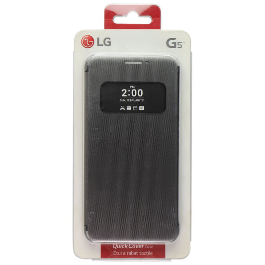 LG Official Quick Cover Case for LG G5 - Dark Gray (CFV-160) Cell Phone - Cases, Covers & Skins LG    - Simple Cell Bulk Wholesale Pricing - USA Seller