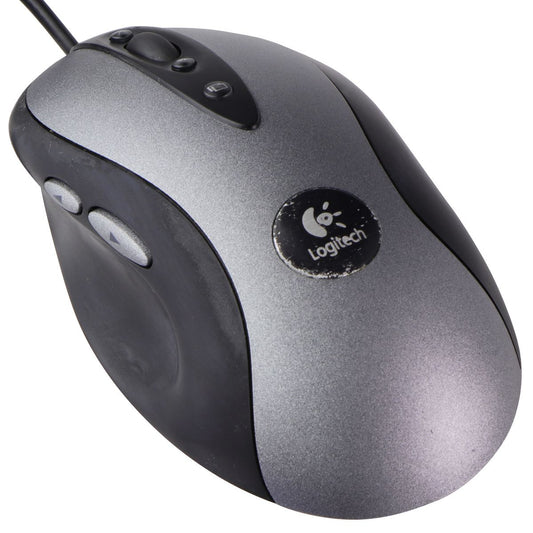 Logitech MX500 Optical Wired USB Mouse for Windows PC & More - Silver/Black Keyboards/Mice - Mice, Trackballs & Touchpads Logitech    - Simple Cell Bulk Wholesale Pricing - USA Seller