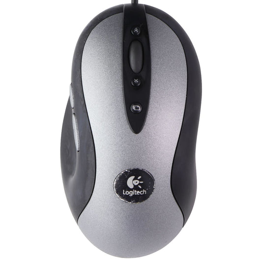 Logitech MX500 Optical Wired USB Mouse for Windows PC & More - Silver/Black Keyboards/Mice - Mice, Trackballs & Touchpads Logitech    - Simple Cell Bulk Wholesale Pricing - USA Seller