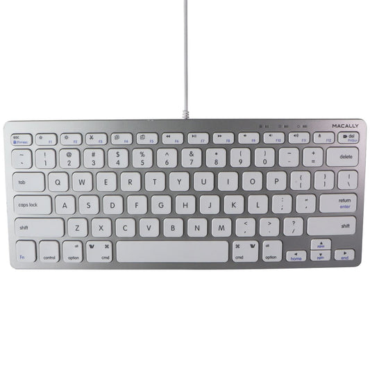 Macally Slim USB Wired Small Computer Keyboard for Apple Mac, iMac (SLIMKEYCA) Keyboards/Mice - Keyboards & Keypads Macally    - Simple Cell Bulk Wholesale Pricing - USA Seller