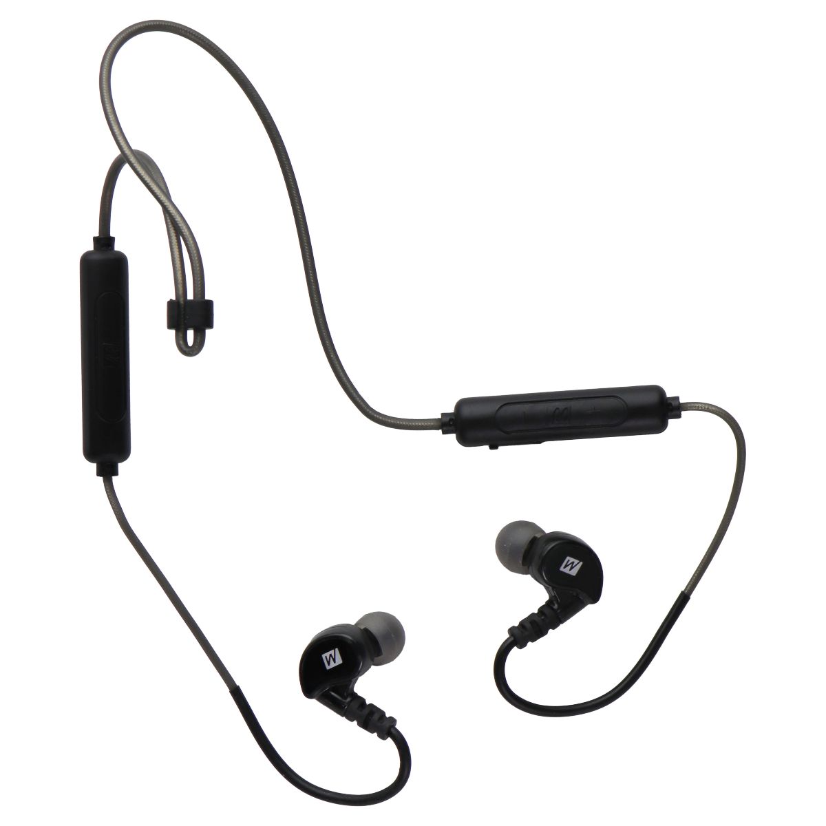 MEE audio M6 X6 Sweatproof Sports Bluetooth In-Ear Earhook Headphones - Black Portable Audio - Headphones MEE Audio    - Simple Cell Bulk Wholesale Pricing - USA Seller