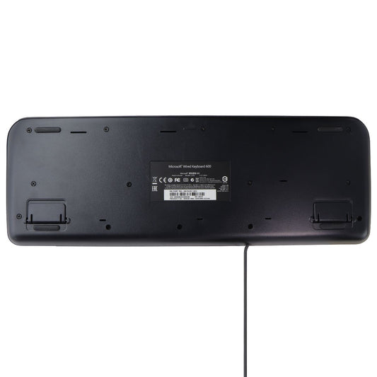 Microsoft Wired USB Keyboard 600 for Windows & More - Black Keyboards/Mice - Keyboards & Keypads Microsoft    - Simple Cell Bulk Wholesale Pricing - USA Seller