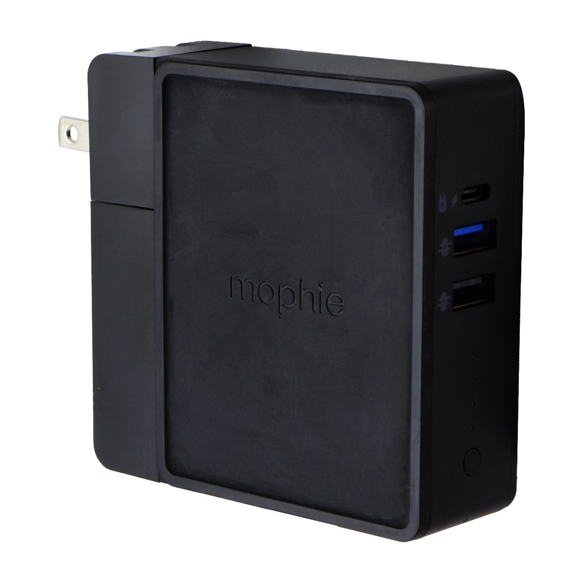 Mophie (6100mAh) Portable Power Bank Charger (TRVLSTION-WRLS-6K) - Black Cell Phone - Cables & Adapters Mophie    - Simple Cell Bulk Wholesale Pricing - USA Seller