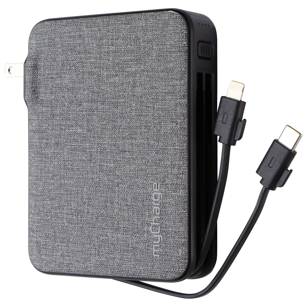 myCharge (15,000mAh) Power Hub Max All-in-One Portable Charger - Gray (AO15FK-A) Cell Phone - Chargers & Cradles myCharge    - Simple Cell Bulk Wholesale Pricing - USA Seller