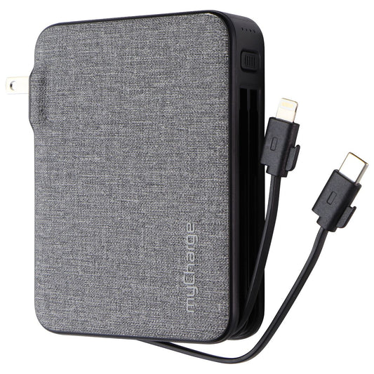 myCharge (15,000mAh) Power Hub Max All-in-One Portable Charger - Gray (AO15FK-A) Cell Phone - Chargers & Cradles myCharge    - Simple Cell Bulk Wholesale Pricing - USA Seller