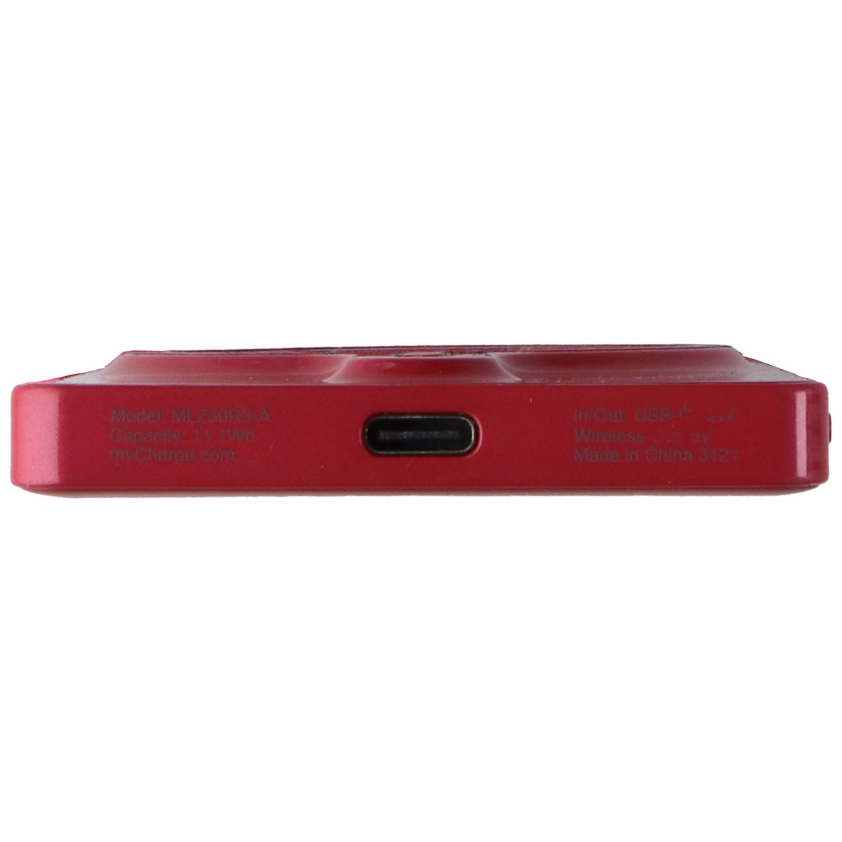 MyCharge Mag-Lock Magnetic 3,000mAh Powerbank for MagSafe iPhones - Red Cell Phone - Chargers & Cradles myCharge    - Simple Cell Bulk Wholesale Pricing - USA Seller