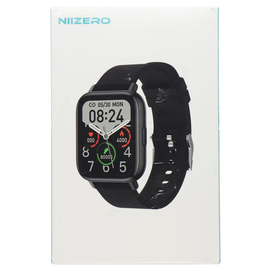 Niizero B82 Smartwatch for Android and iOS (works with Gloryfit App) - Black Smart Watches Niizero    - Simple Cell Bulk Wholesale Pricing - USA Seller