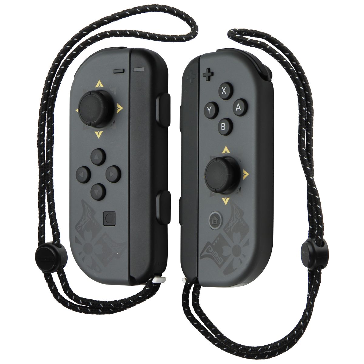 Nintendo Original Monster Hunter Joy-Con Set with Straps - Gray (HAC-015/16) Gaming/Console - Controllers & Attachments Nintendo    - Simple Cell Bulk Wholesale Pricing - USA Seller