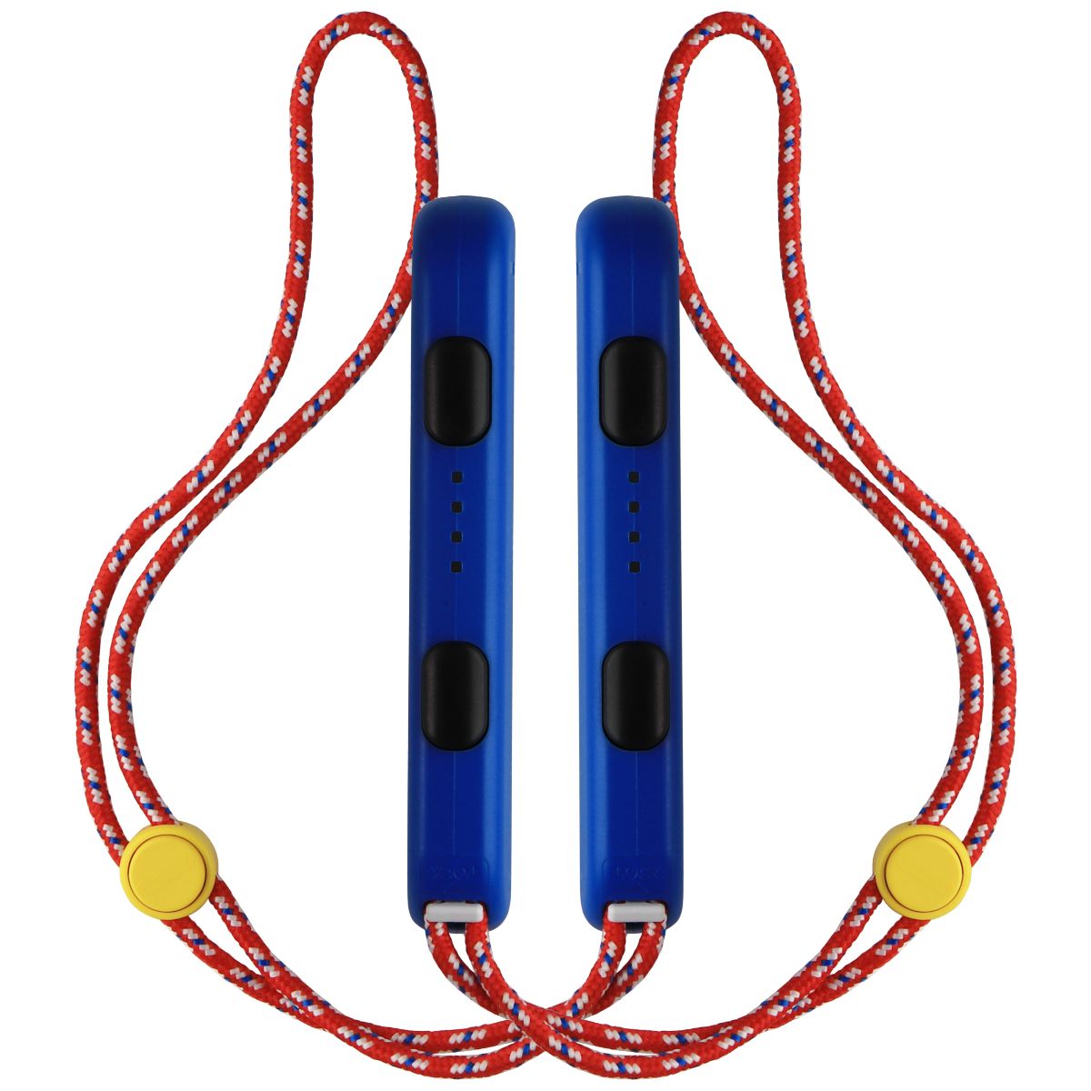 Nintendo Switch OEM Joy-Con Rail Attachment Wrist Straps - Mario Red & Blue Gaming/Console - Controllers & Attachments Nintendo    - Simple Cell Bulk Wholesale Pricing - USA Seller