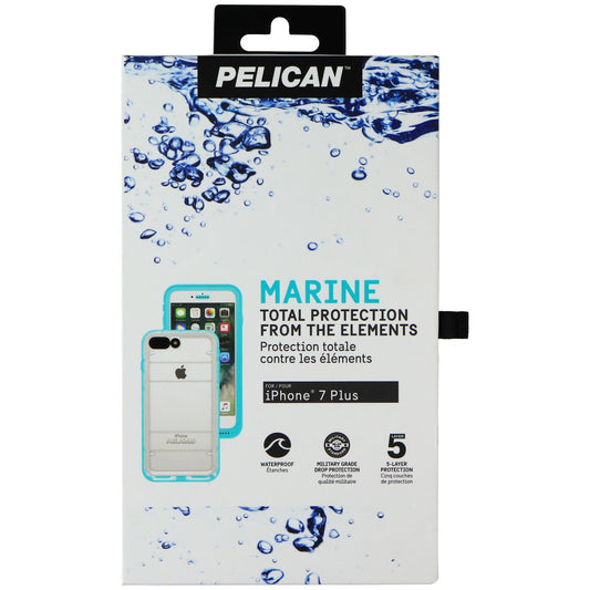 Pelican Marine Total Protection Waterproof Case for iPhone 7 Plus - Teal Cell Phone - Cases, Covers & Skins Pelican    - Simple Cell Bulk Wholesale Pricing - USA Seller