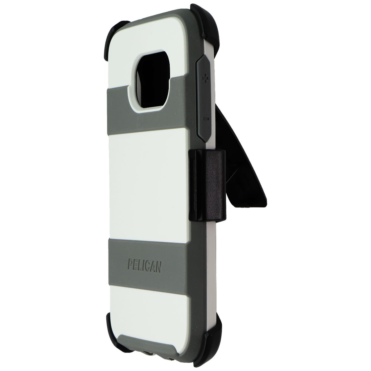 Pelican Voyager Series Hard Case & Holster for Samsung Galaxy S7 - White/Gray Cell Phone - Cases, Covers & Skins Pelican    - Simple Cell Bulk Wholesale Pricing - USA Seller