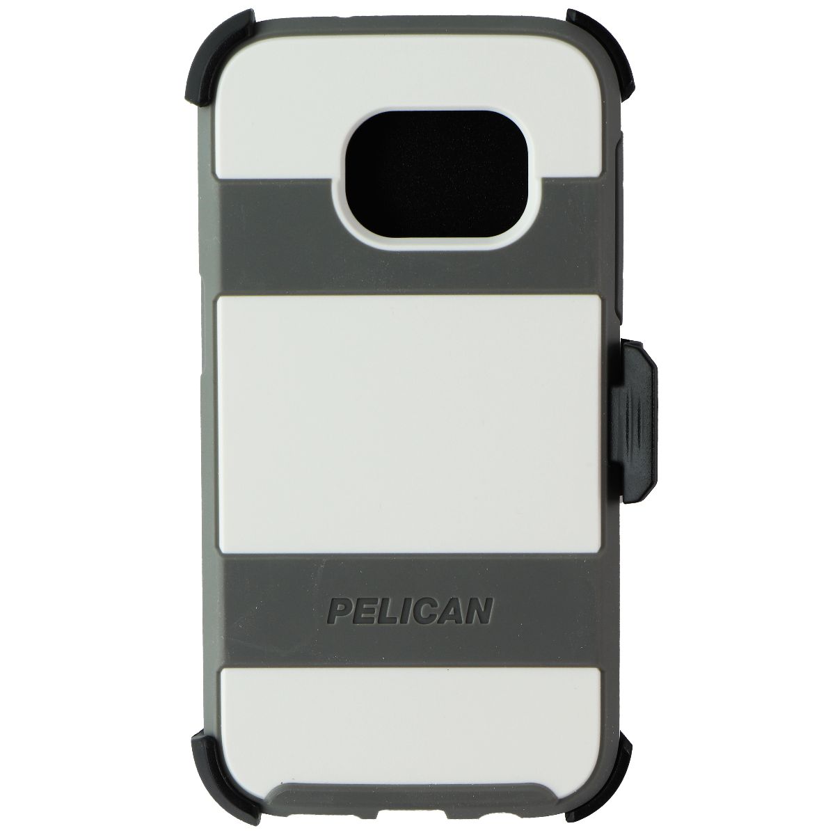 Pelican Voyager Series Hard Case & Holster for Samsung Galaxy S7 - White/Gray Cell Phone - Cases, Covers & Skins Pelican    - Simple Cell Bulk Wholesale Pricing - USA Seller