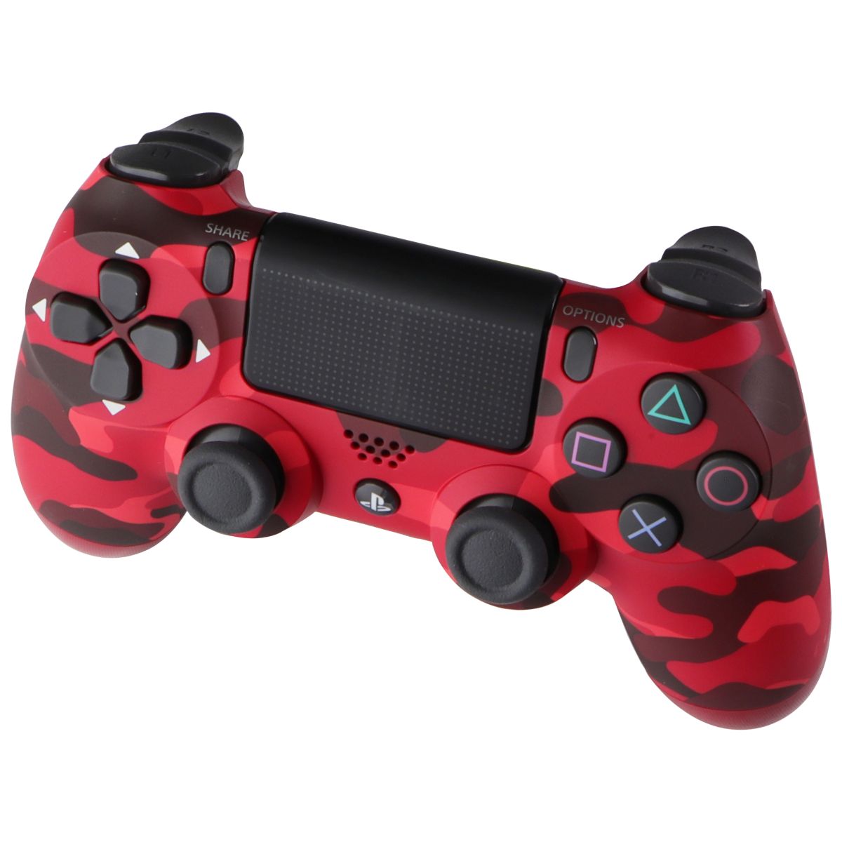 Sony DualShock 4 Wireless Controller for PlayStation 4 - Red Camo (CUH-ZCT2U) Gaming/Console - Controllers & Attachments PlayStation    - Simple Cell Bulk Wholesale Pricing - USA Seller