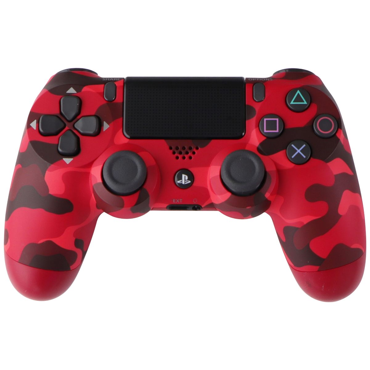 Sony DualShock 4 Wireless Controller for PlayStation 4 - Red Camo (CUH-ZCT2U) Gaming/Console - Controllers & Attachments PlayStation    - Simple Cell Bulk Wholesale Pricing - USA Seller