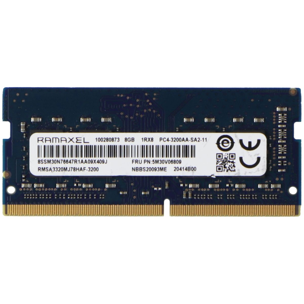 Ramaxel (8GB) DDR4 (PC4-3200AA) Laptop RAM SO-DIMM Memory (RMSA3320MJ78HAF-3200) Computer Parts - Memory (RAM) Ramaxel    - Simple Cell Bulk Wholesale Pricing - USA Seller