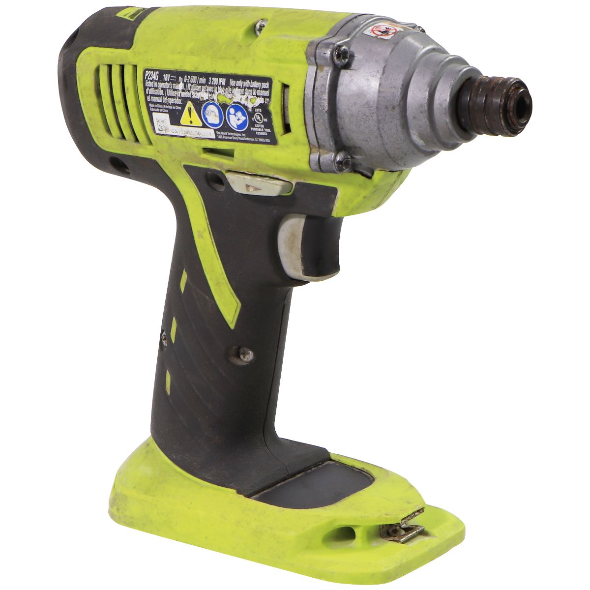 Ryobi P234g One+ 18-Volt Lithium Ion Cordless Impact Driver - Power Tool Only Home Improvement - Other Home Improvement Ryobi    - Simple Cell Bulk Wholesale Pricing - USA Seller