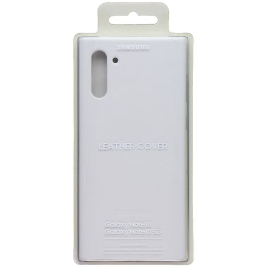 Samsung Official Leather Cover for Samsung Galaxy Note10 5G - White Cell Phone - Cases, Covers & Skins Samsung    - Simple Cell Bulk Wholesale Pricing - USA Seller