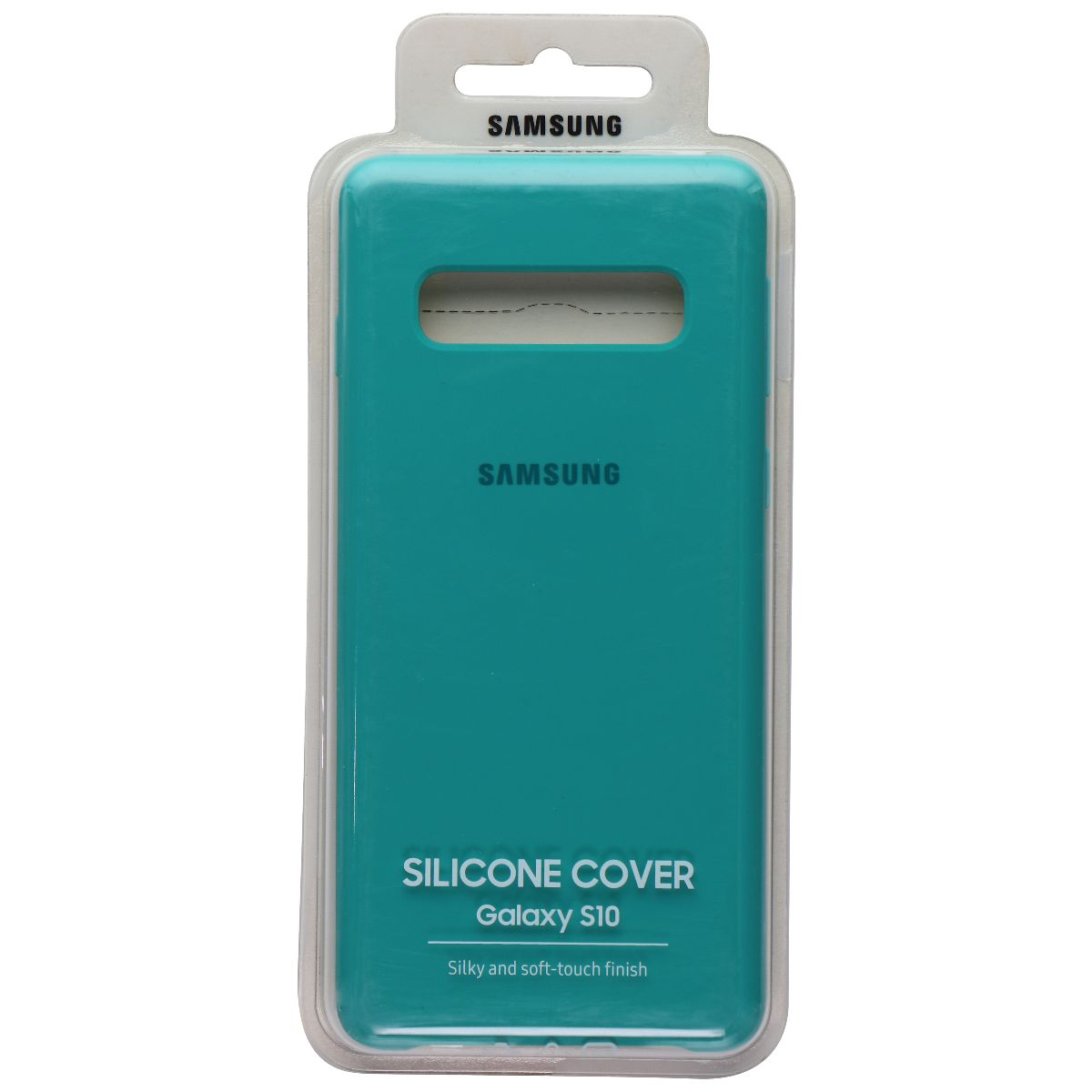 Samsung Official Silicone Case for Samsung Galaxy S10 - Green Cell Phone - Cases, Covers & Skins Samsung    - Simple Cell Bulk Wholesale Pricing - USA Seller