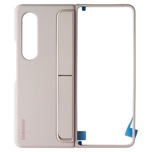 SAMSUNG Standing Cover with S Pen and S Pen Holder for Galaxy Z Fold4 - Sand Cell Phone - Cases, Covers & Skins Samsung    - Simple Cell Bulk Wholesale Pricing - USA Seller