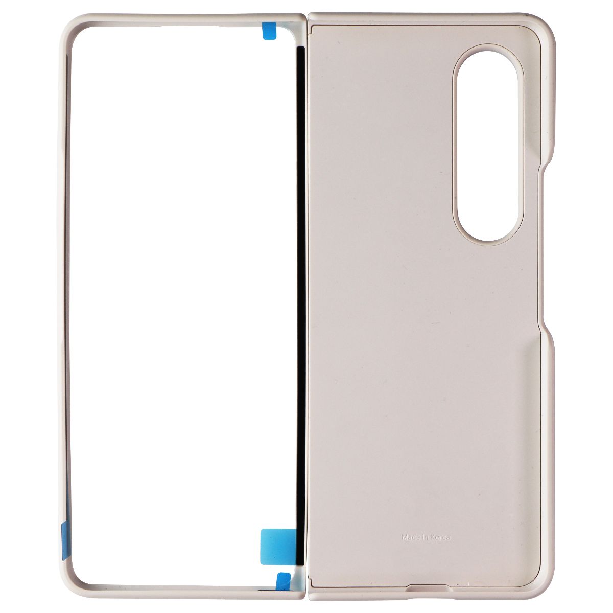 SAMSUNG Standing Cover with S Pen and S Pen Holder for Galaxy Z Fold4 - Sand Cell Phone - Cases, Covers & Skins Samsung    - Simple Cell Bulk Wholesale Pricing - USA Seller