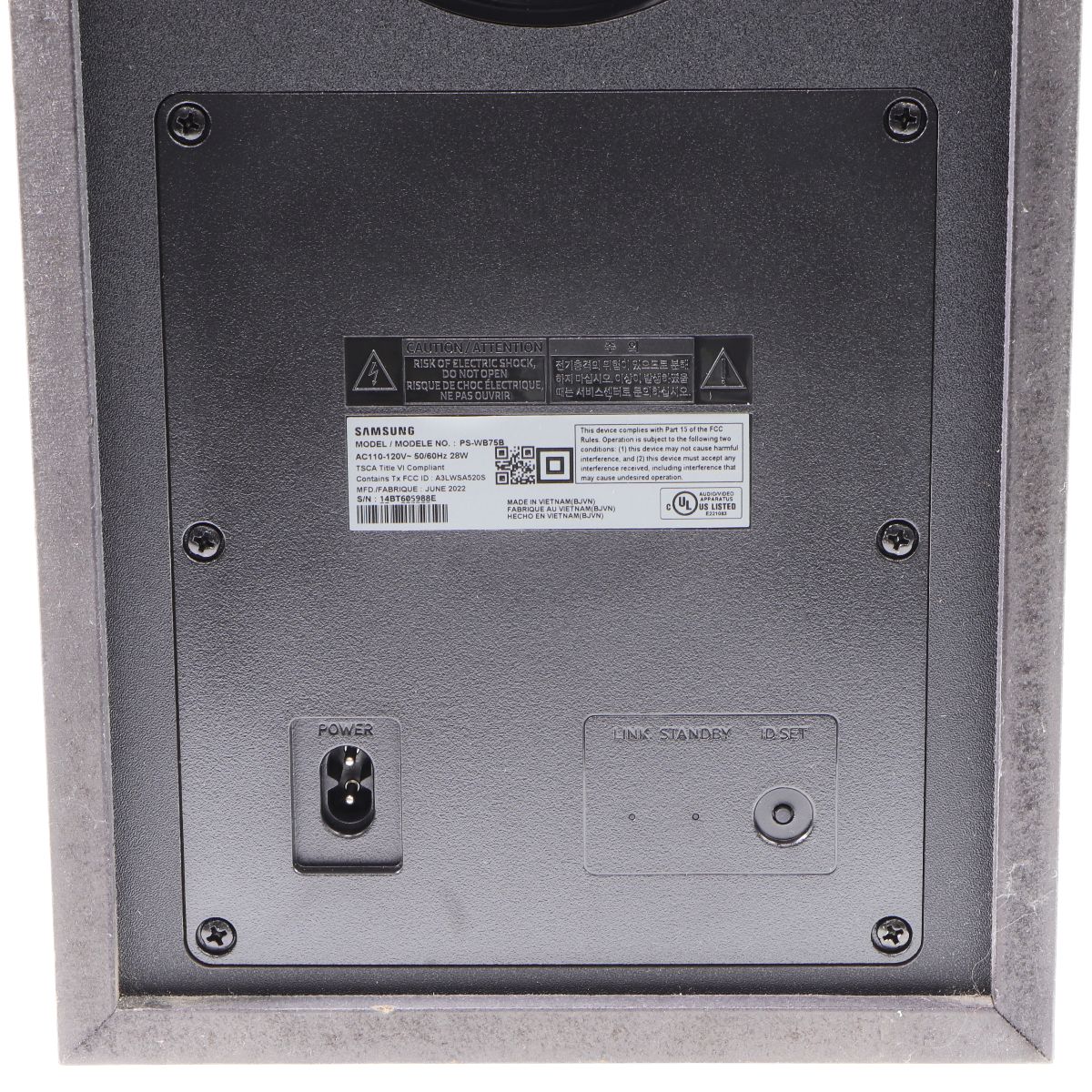 Samsung Q-series 3.1.2 ch. Wireless Dolby ATMOS Soundbar & Subwoofer Q7CB (2022) Home Multimedia - Home Speakers & Subwoofers Samsung    - Simple Cell Bulk Wholesale Pricing - USA Seller