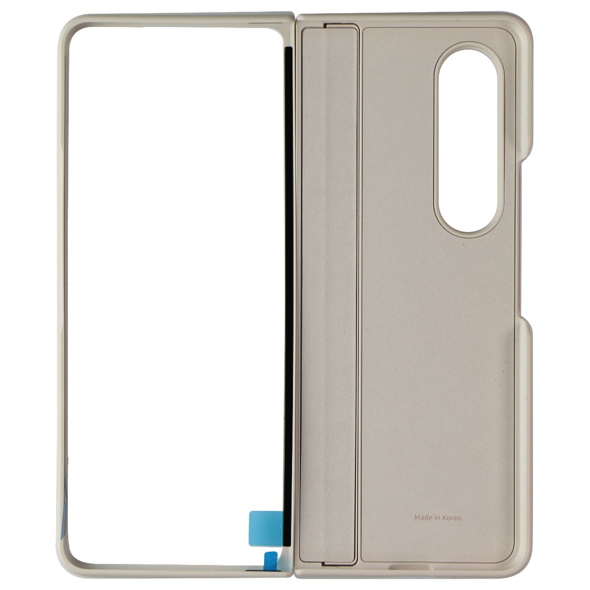 Samsung Official Slim Standing Cover for Galaxy Z Fold4 - Sand Cell Phone - Cases, Covers & Skins Samsung    - Simple Cell Bulk Wholesale Pricing - USA Seller