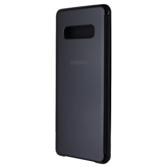 Samsung Official Clear View Cover for Samsung Galaxy (S10+) - Black Cell Phone - Cases, Covers & Skins Samsung    - Simple Cell Bulk Wholesale Pricing - USA Seller