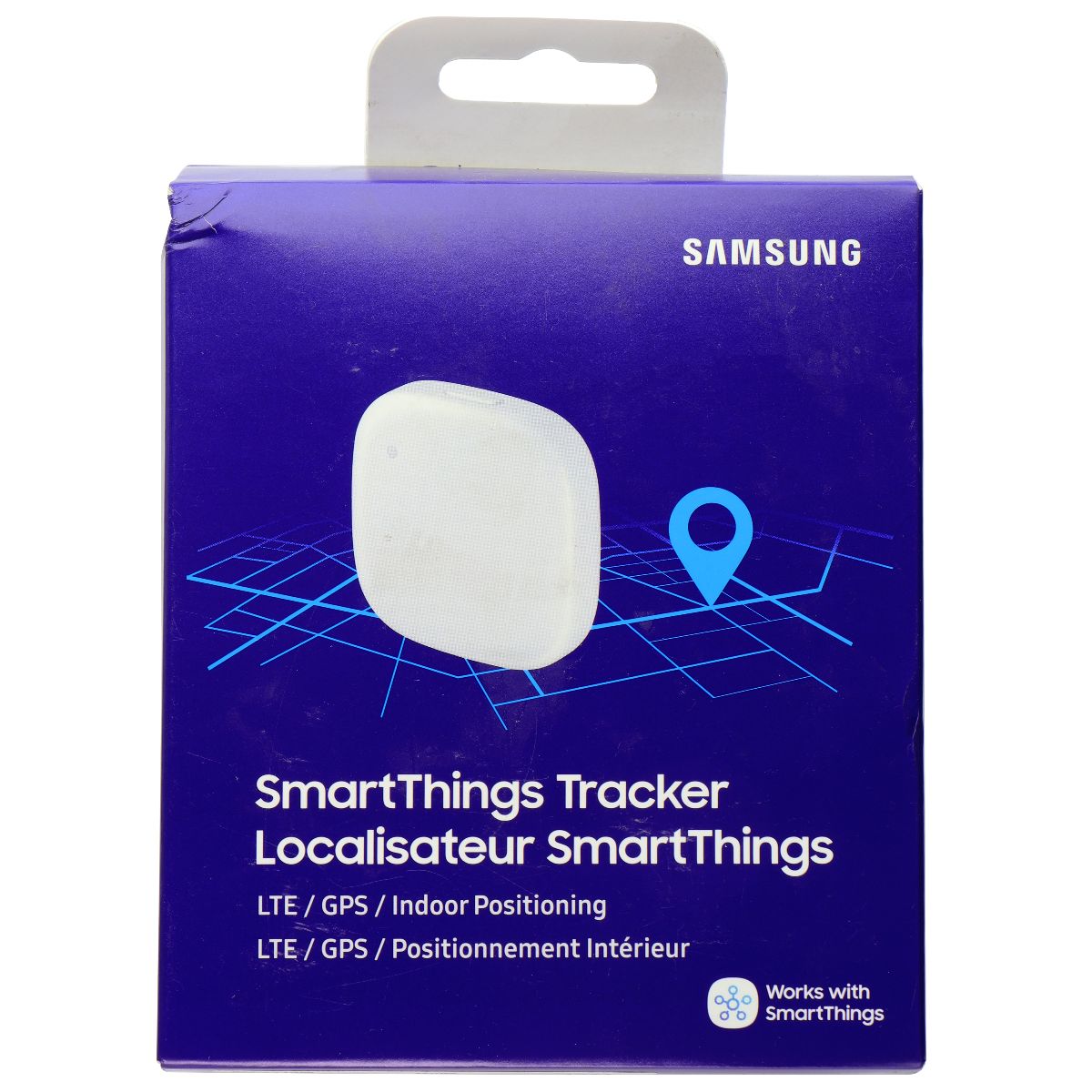Samsung SmartThings LTE/GPS Tracker - White (SM-V110W) GPS Accessories & Tracking - Tracking Devices Samsung    - Simple Cell Bulk Wholesale Pricing - USA Seller