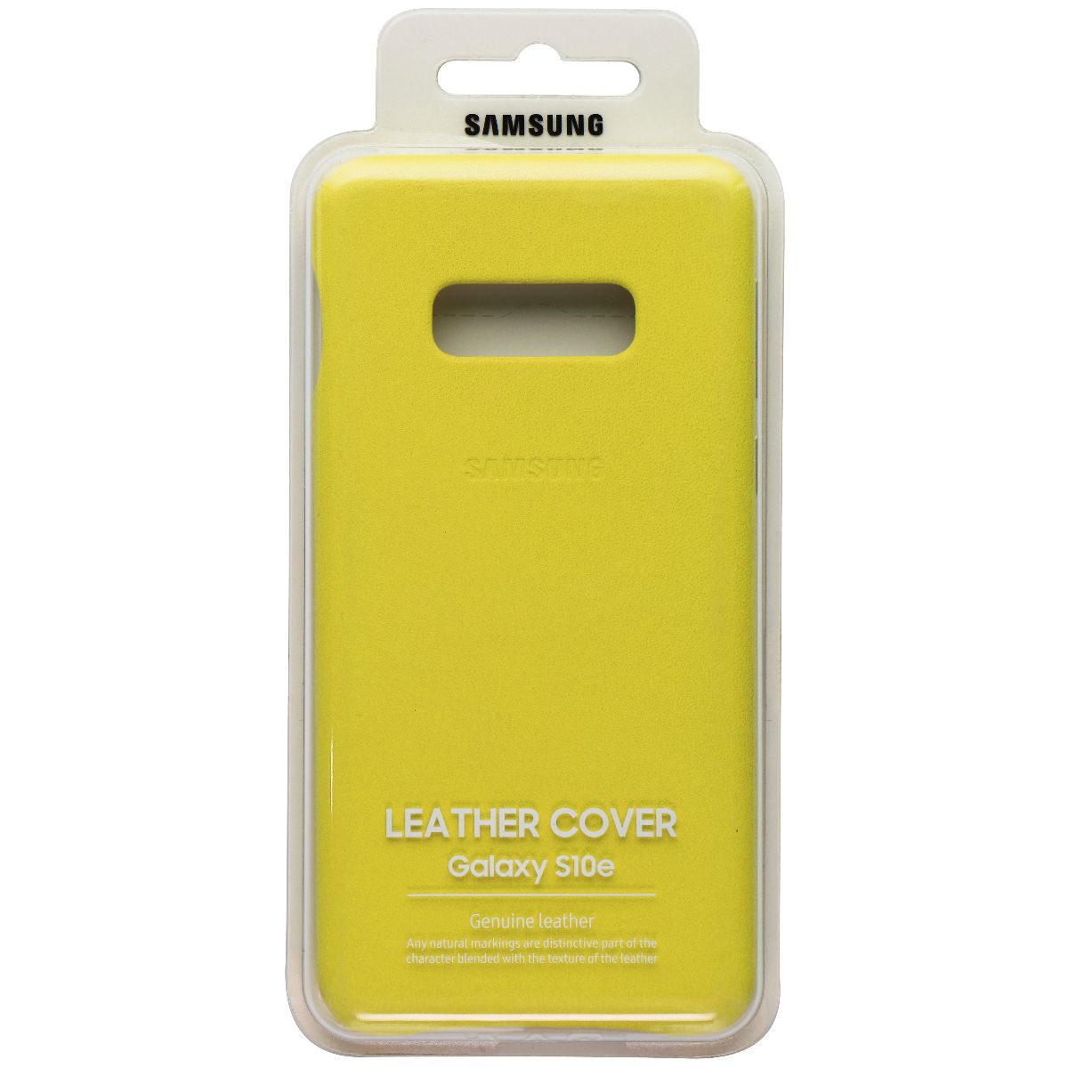 Samsung Official Leather Cover for Samsung Galaxy S10e - Yellow Cell Phone - Cases, Covers & Skins Samsung    - Simple Cell Bulk Wholesale Pricing - USA Seller