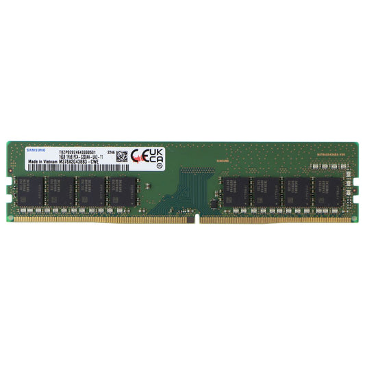 Samsung DDR4 SDRAM (16GB) PC4-3200AA-UA3-11 (1Rx8) UDIMM PC RAM M378A2G43BB3-CWE Computer Parts - Memory (RAM) Samsung    - Simple Cell Bulk Wholesale Pricing - USA Seller
