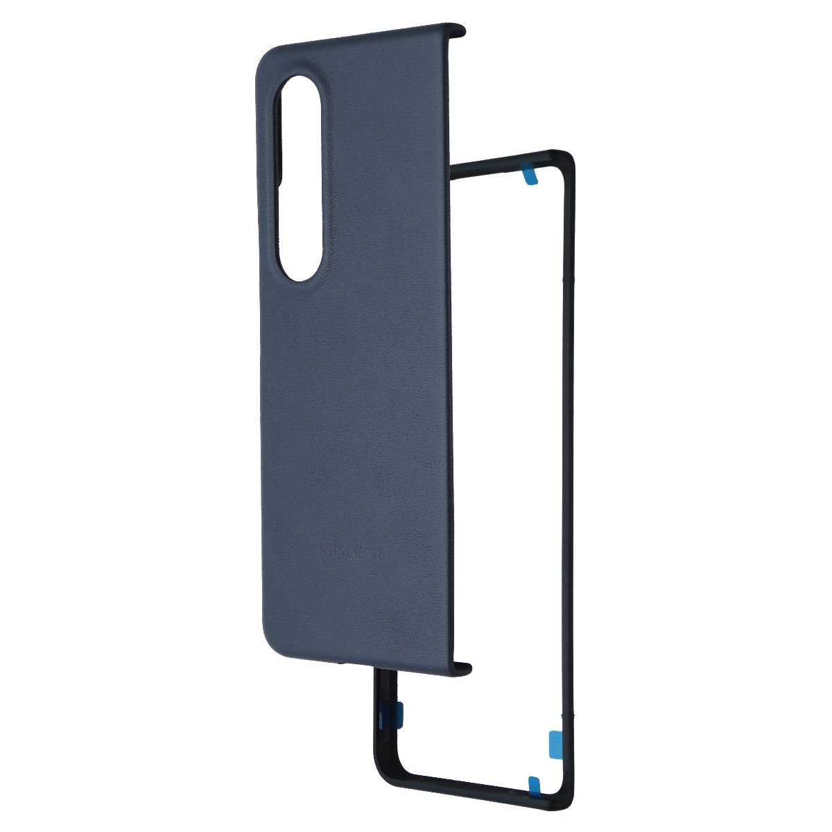 SAMSUNG Protective Leather Cover for Samsung Galaxy Z Fold4 - Gray Green Cell Phone - Cases, Covers & Skins Samsung    - Simple Cell Bulk Wholesale Pricing - USA Seller