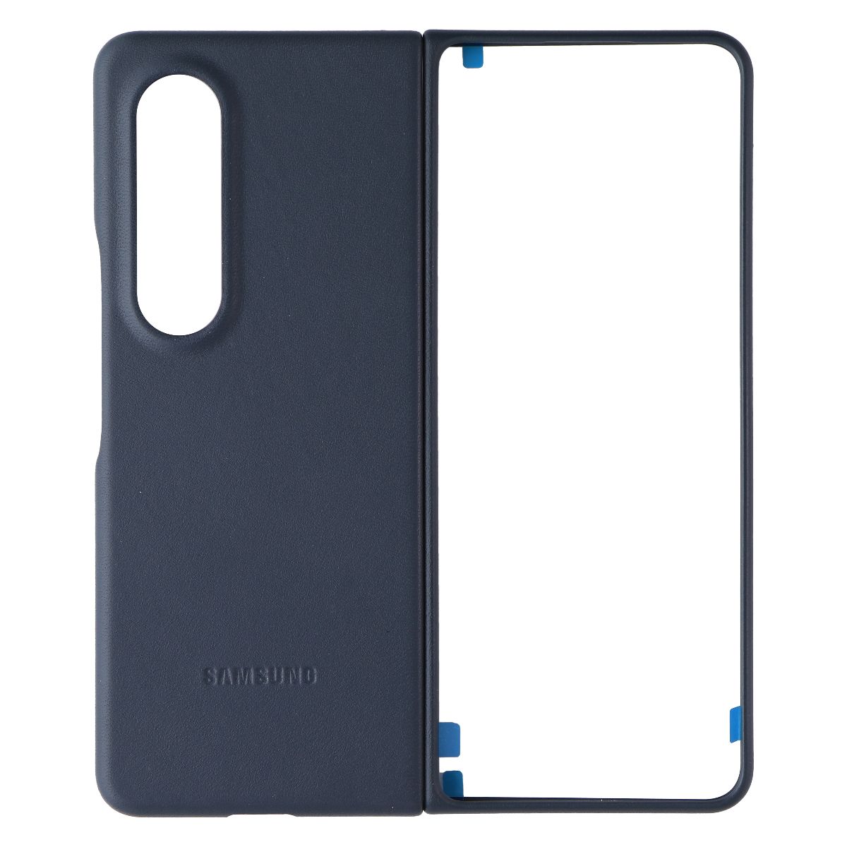 SAMSUNG Protective Leather Cover for Samsung Galaxy Z Fold4 - Gray Green Cell Phone - Cases, Covers & Skins Samsung    - Simple Cell Bulk Wholesale Pricing - USA Seller